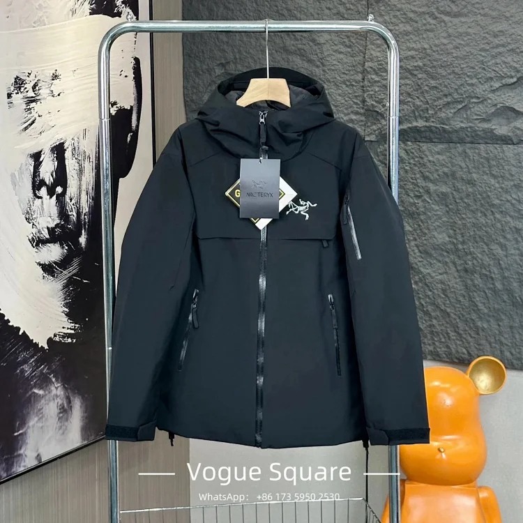 Ar Ma.c warm hooded down jacket