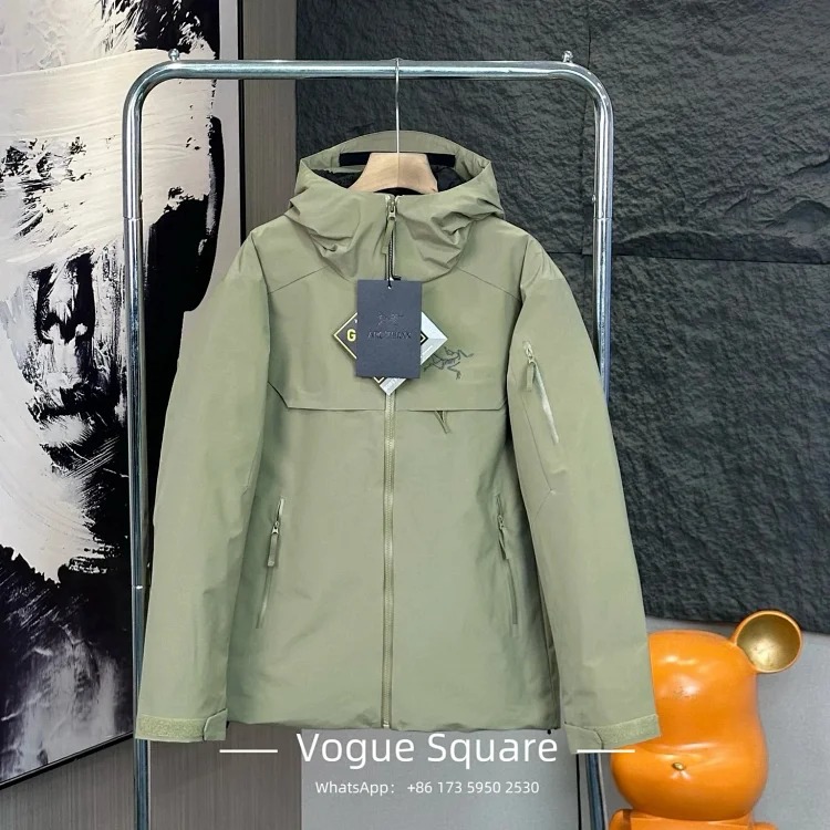 Ar Ma.c warm hooded down jacket