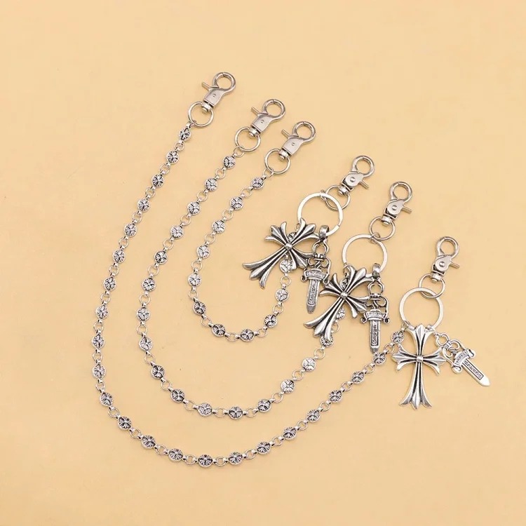 Chrome Hearts CH Cross Jeans Chain