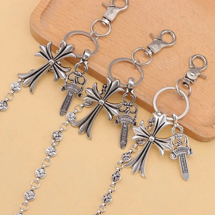 Chrome Hearts CH Cross Jeans Chain