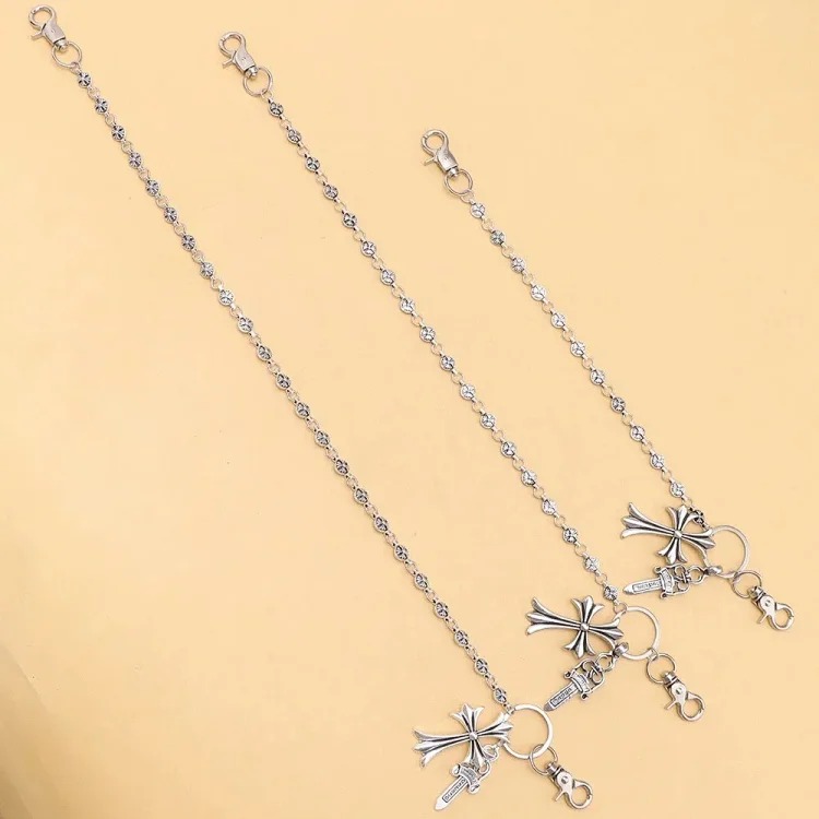 Chrome Hearts CH Cross Jeans Chain