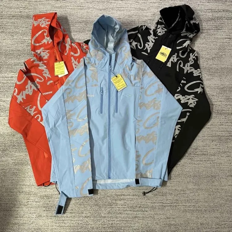 CORTEIZ waterproof windbreaker reflective jacket men's