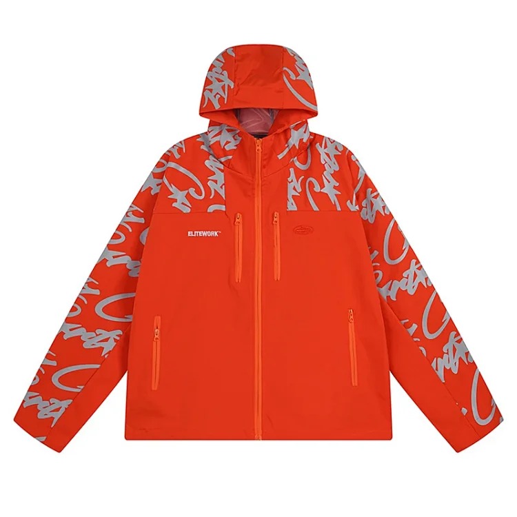 CORTEIZ waterproof windbreaker reflective jacket men's