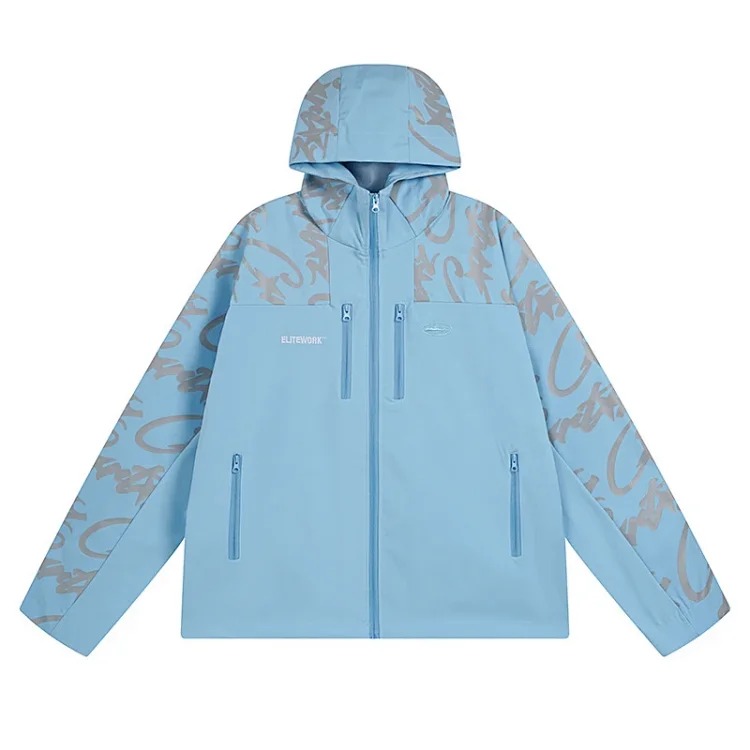 CORTEIZ waterproof windbreaker reflective jacket men's