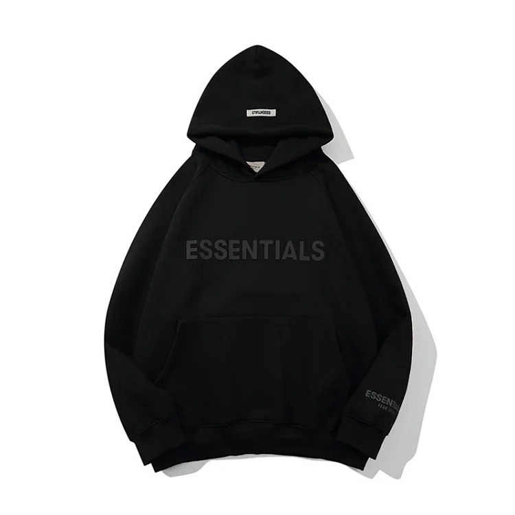 E.s letter hooded sweatshirt and pants suit image 2