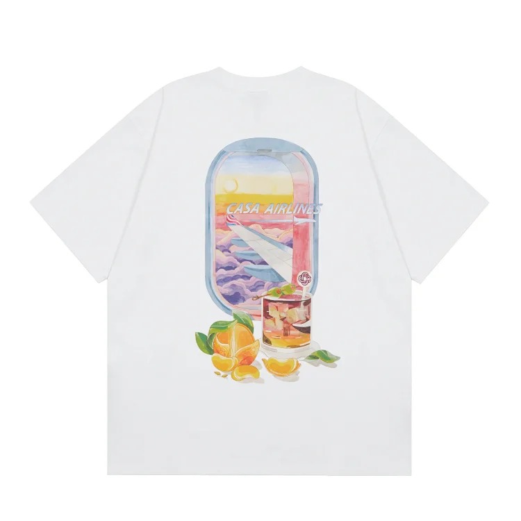 Casablanca Tennis Club Tennis Club Court Short Sleeve