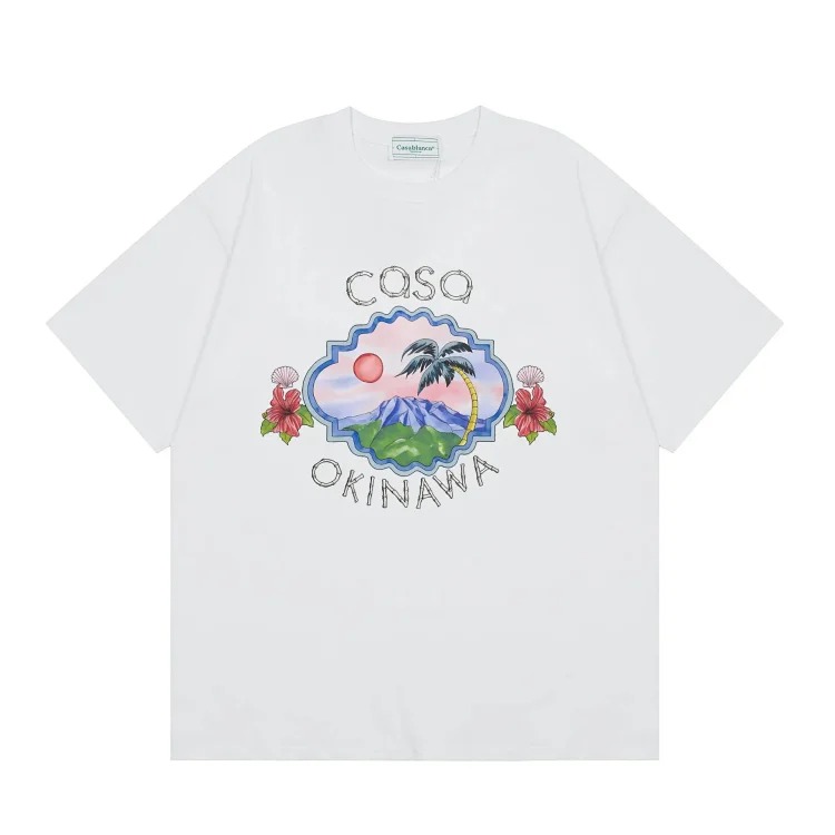 Casablanca Tennis Club Tennis Club Court Short Sleeve