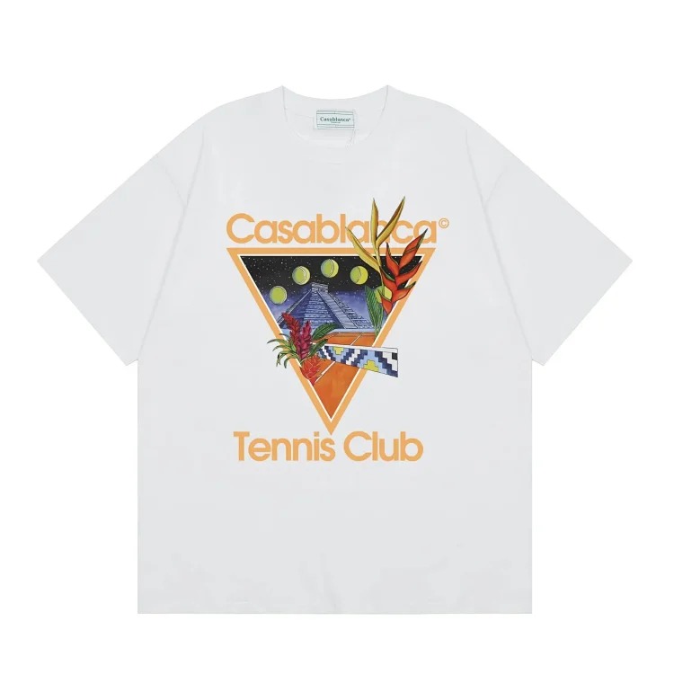 Casablanca Tennis Club Tennis Club Court Short Sleeve