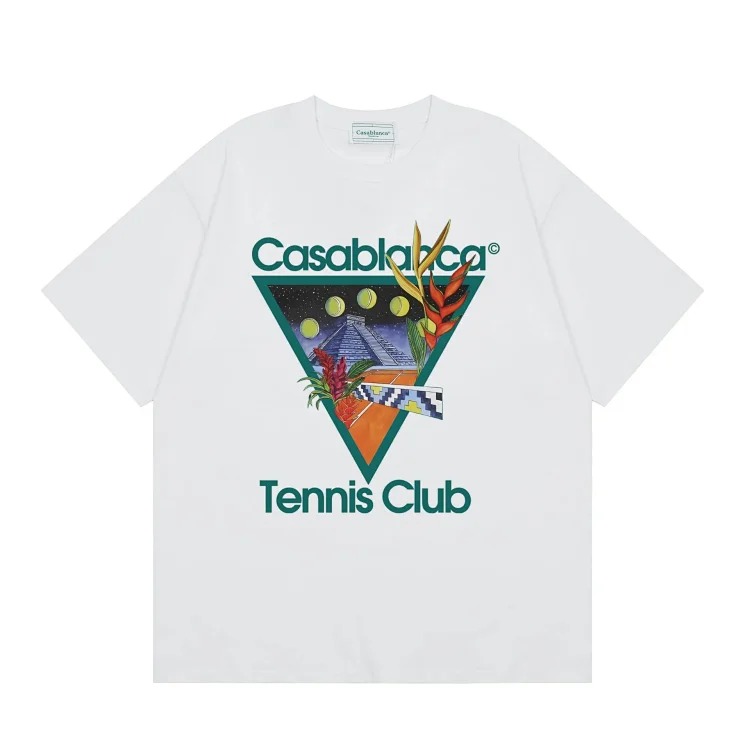 Casablanca Tennis Club Tennis Club Court Short Sleeve