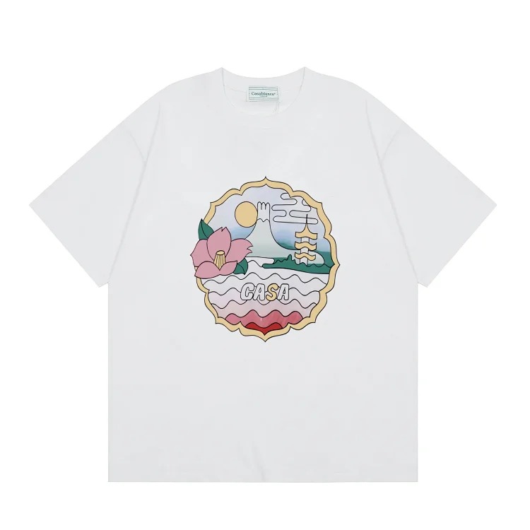 Casablanca Tennis Club Tennis Club Court Short Sleeve