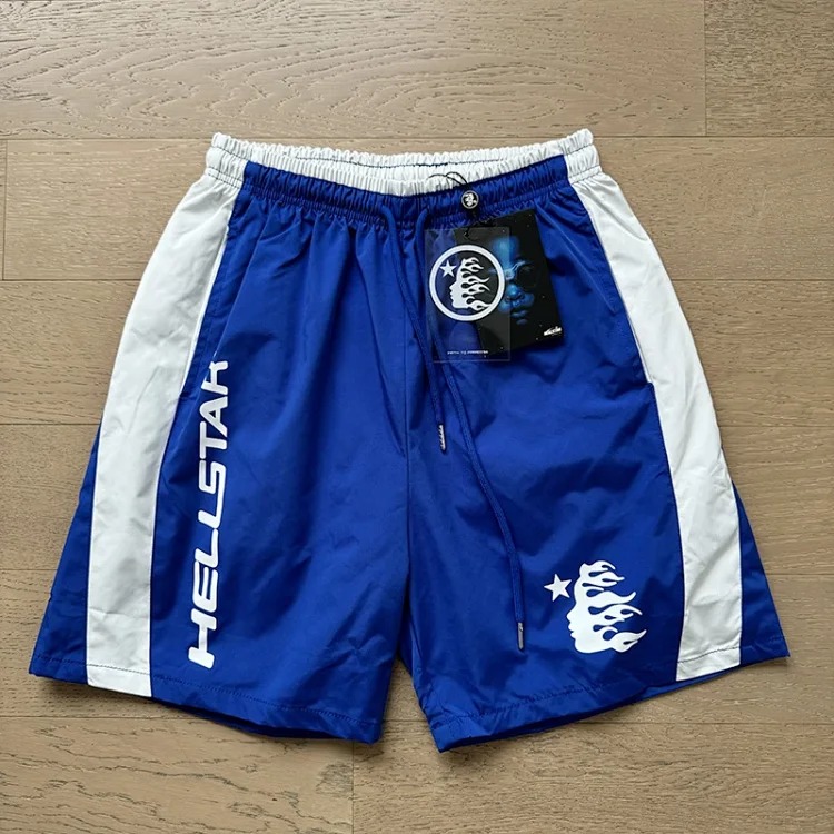 Hellstar washed distressed casual shorts image 3