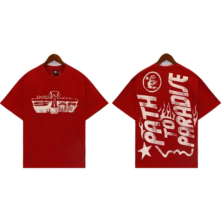 Summer printed tops for men and women image 4