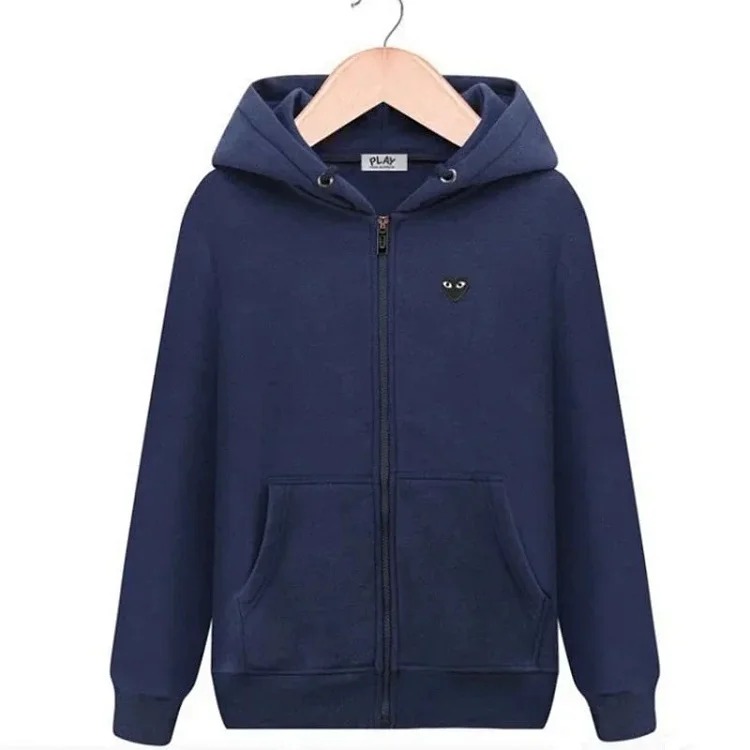 Little black heart embroidered autumn and winter long-sleeved velvet sweatshirt(pic11) Little black heart embroidered autumn and winter long-sleeved velvet sweatshirt