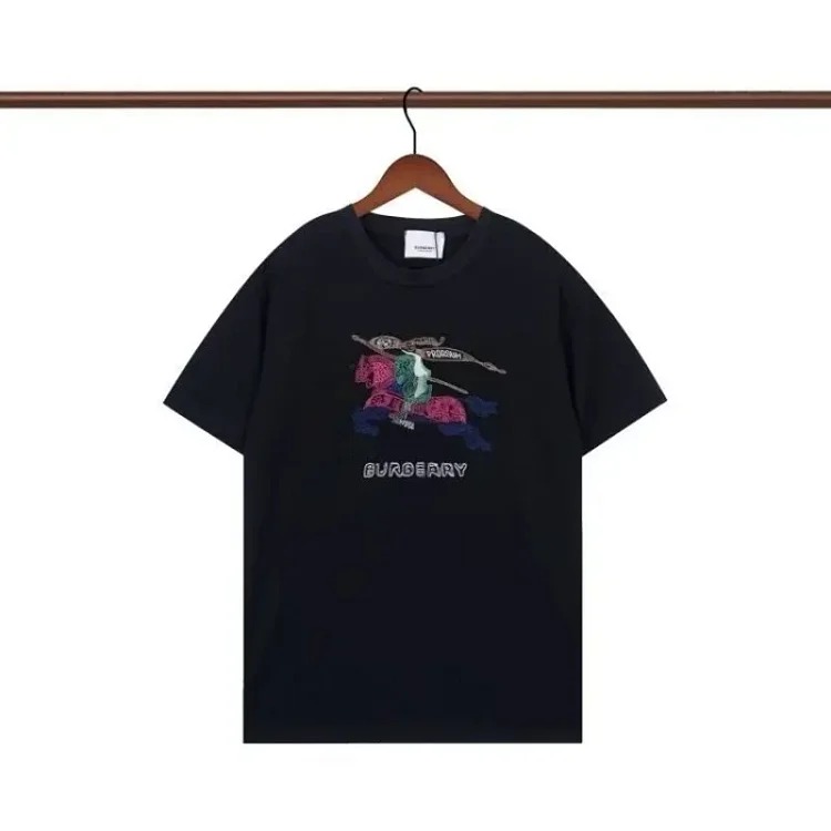 Br plaid cotton loose t-shirt