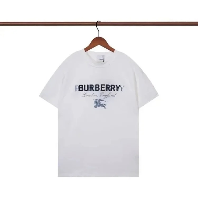 Br plaid cotton loose t-shirt