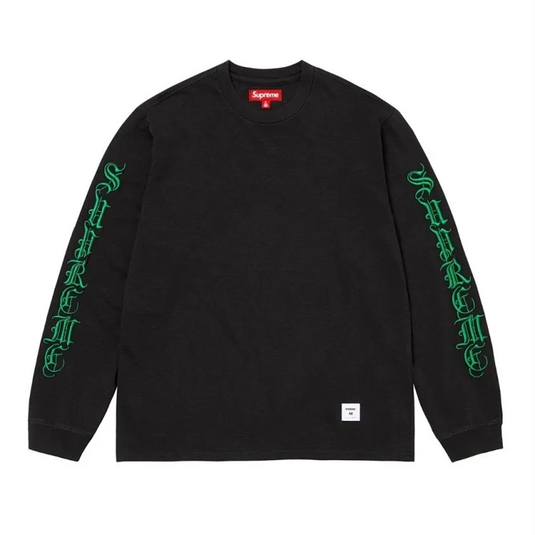 Sup Number 99 Print Loose Long-Sleeve