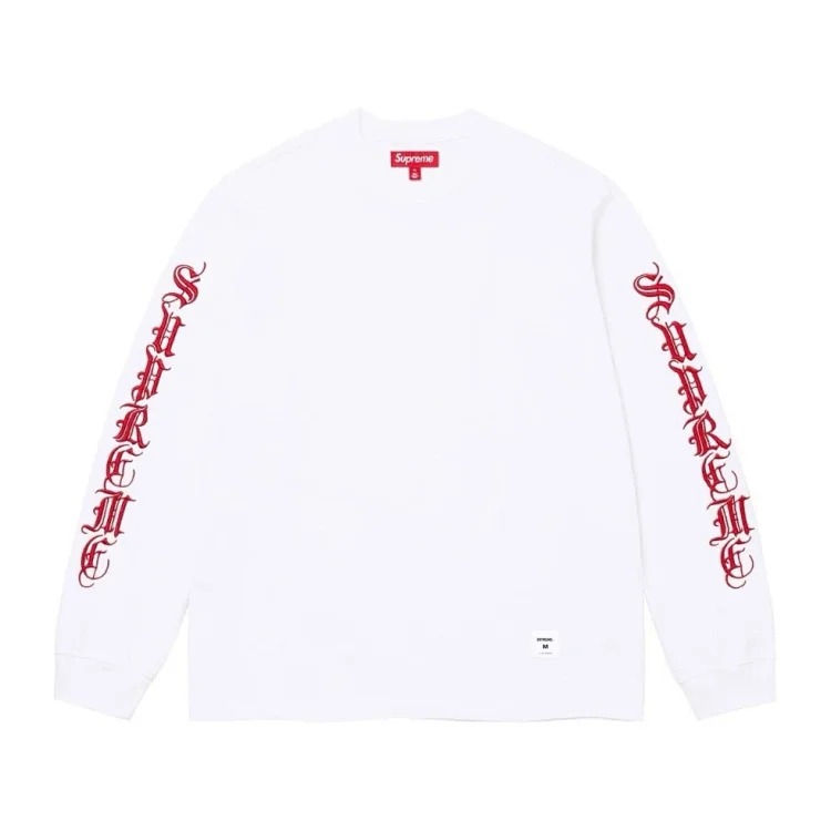 Sup Number 99 Print Loose Long-Sleeve