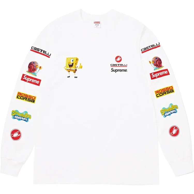 Sup Number 99 Print Loose Long-Sleeve