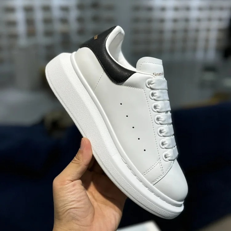 Small thick-soled white shoes
