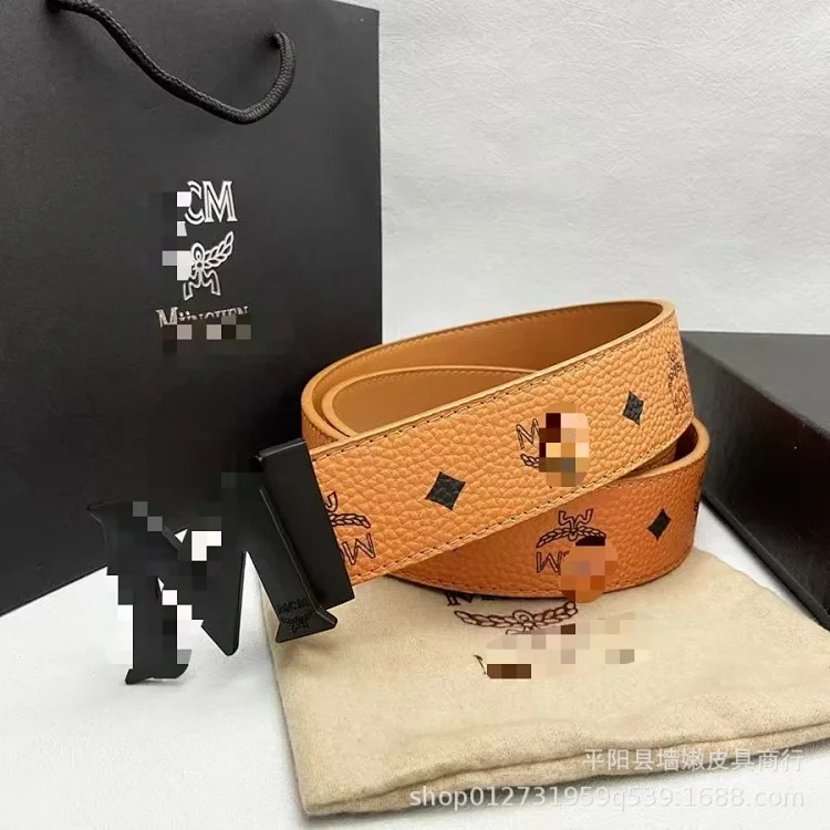 Mens belt M letter casual classic hot style jeans(pic6) Men's belt M letter casual classic hot style jeans