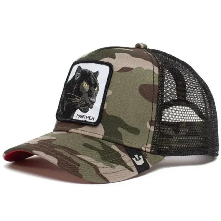 Animal baseball cap Cartoon sunblock mesh embroidered image 6