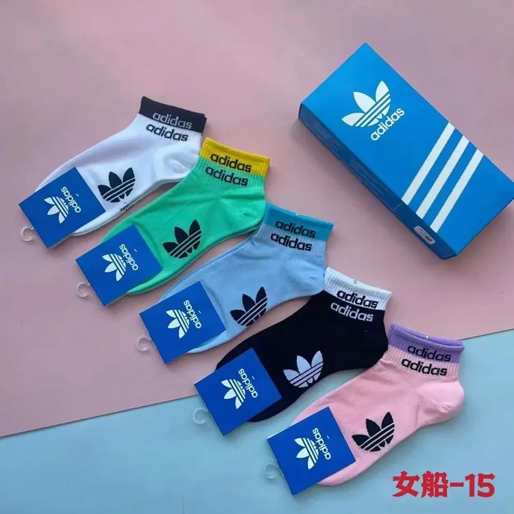 New style 5 pairs per box socks wholesale image 6