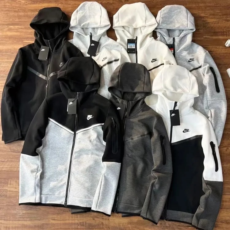 Fashion trendy sweatshirt and sweatpants suit-dq