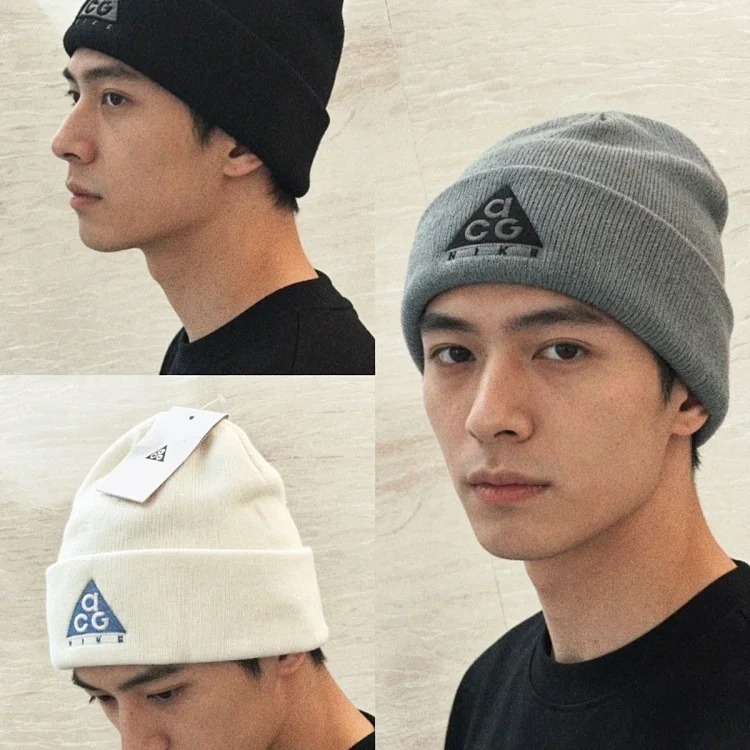Knitted ear protection outdoor woolen warm hat beanie