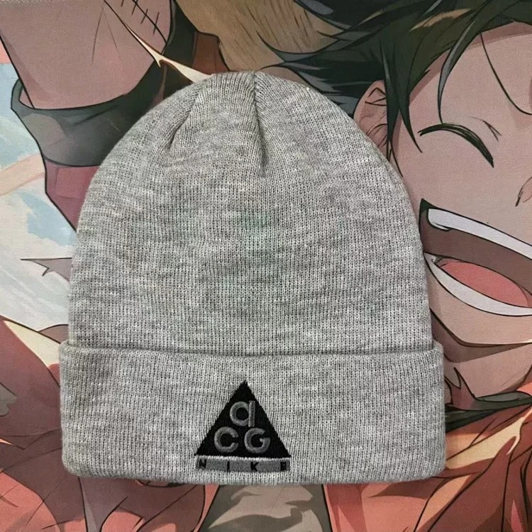 Knitted ear protection outdoor woolen warm hat beanie