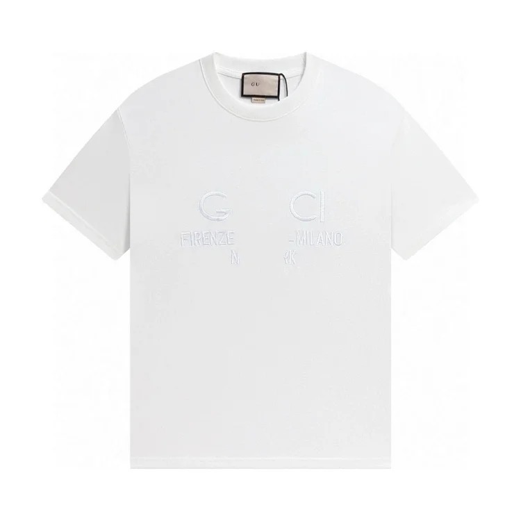 Gucci Ceiling Correct G Gujia 2 New Double G Belt Letter Print Mens and Womens Short Sleeve T-Shirts in Variety(pic12) Gucci Ceiling Correct G Gujia 2 New Double G Belt Letter Print Men's and Women's Short Sleeve T-Shirts in Variety