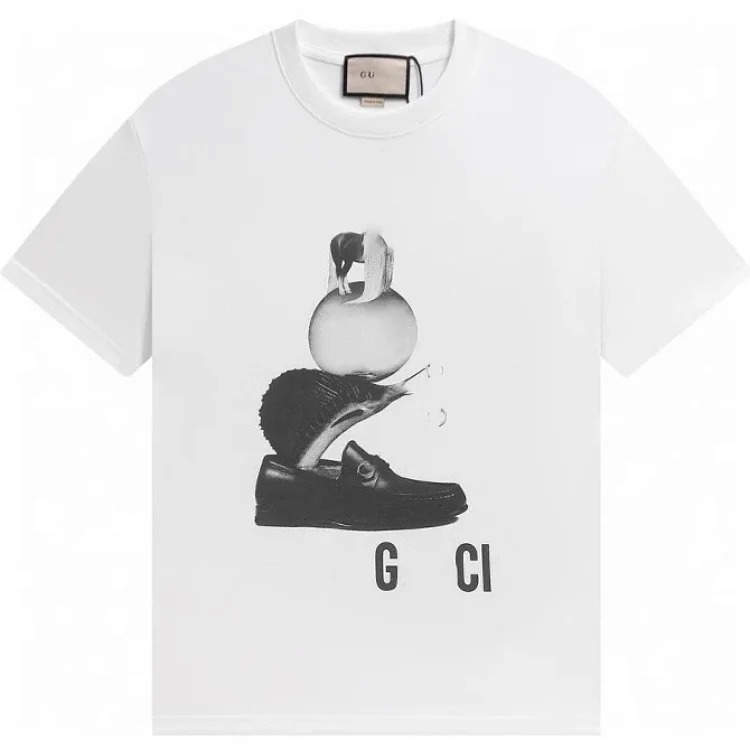 Gucci Ceiling Correct G Gujia 2 New Double G Belt Letter Print Mens and Womens Short Sleeve T-Shirts in Variety(pic23) Gucci Ceiling Correct G Gujia 2 New Double G Belt Letter Print Men's and Women's Short Sleeve T-Shirts in Variety
