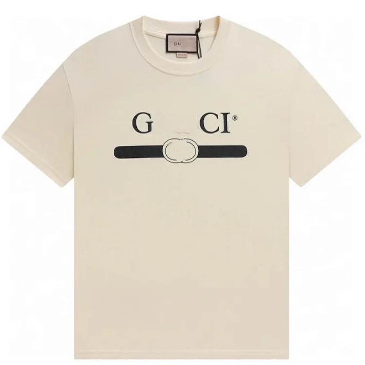 Gucci Ceiling Correct G Gujia 2 New Double G Belt Letter Print Mens and Womens Short Sleeve T-Shirts in Variety(pic24) Gucci Ceiling Correct G Gujia 2 New Double G Belt Letter Print Men's and Women's Short Sleeve T-Shirts in Variety