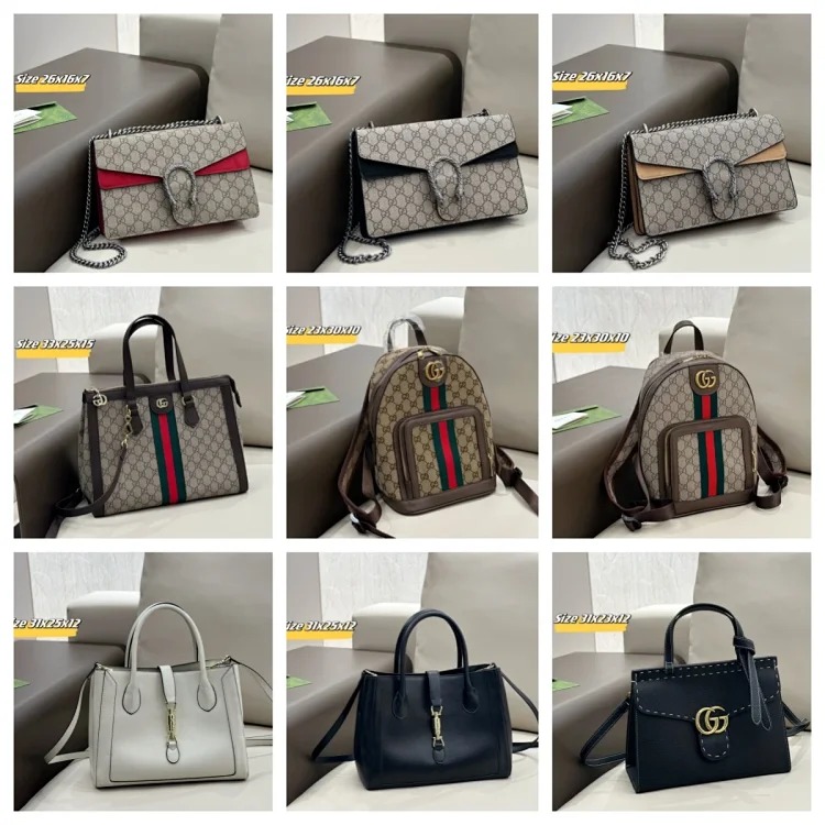 Balenciaga ZW-1 new portable stylish embroidered letter large capacity bag