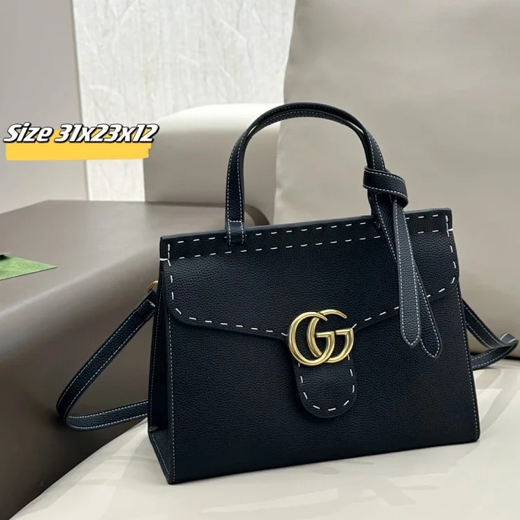 Balenciaga ZW-1 new portable stylish embroidered letter large capacity bag image 4