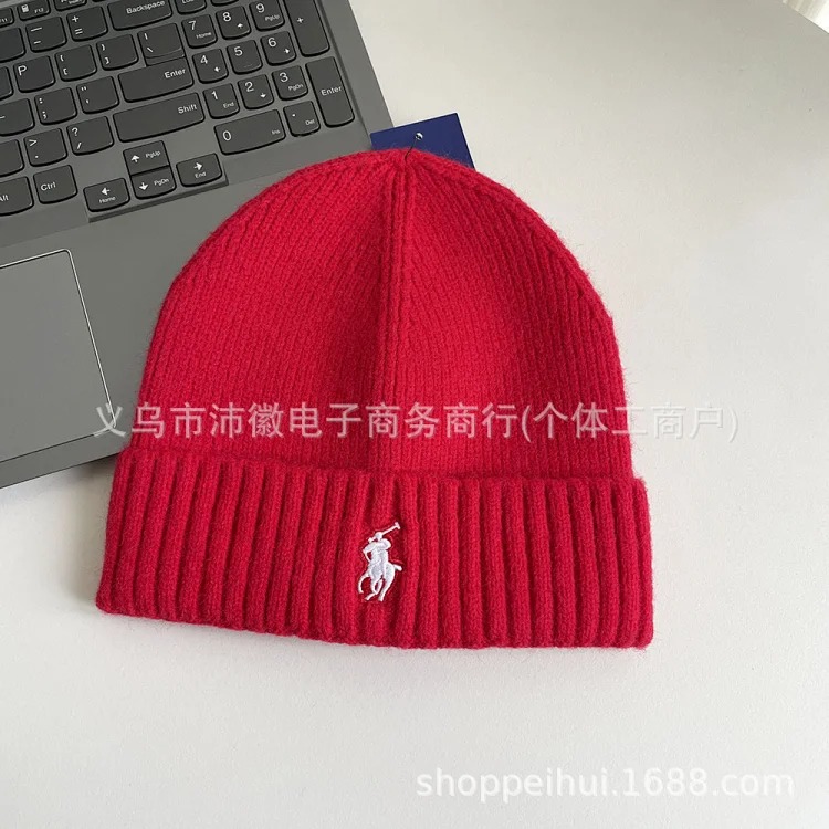 DX19-15 New Hat Autumn and Winter High Elastic Warmth Fashionable Versatile Outdoor Wool Hat Cold Hat for Men and Women