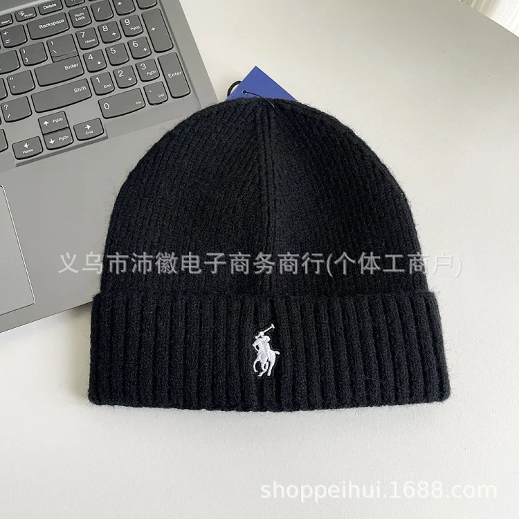 DX19-15 New Hat Autumn and Winter High Elastic Warmth Fashionable Versatile Outdoor Wool Hat Cold Hat for Men and Women