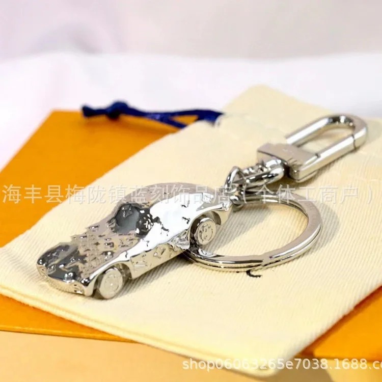 Macaron color key chain pendant gift high-end light luxury pendant bag decoration pendant heavy industry