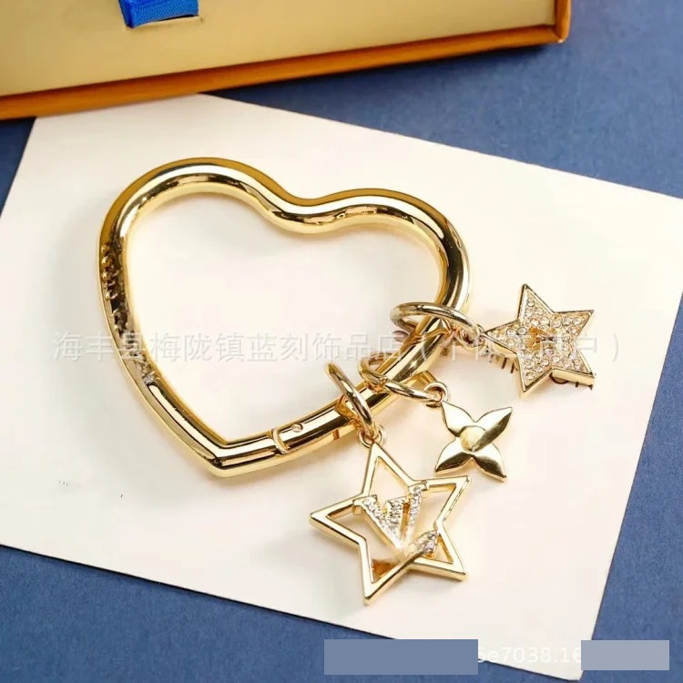 Macaron color key chain pendant gift high-end light luxury pendant bag decoration pendant heavy industry
