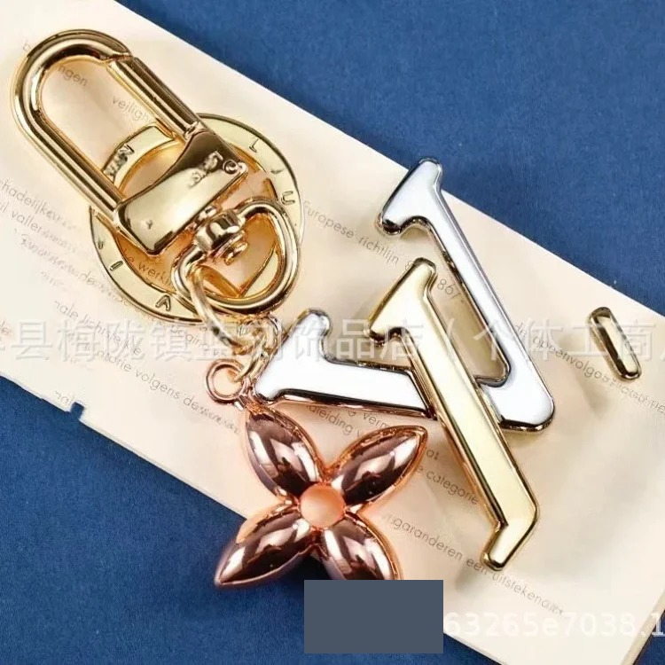 Macaron color key chain pendant gift high-end light luxury pendant bag decoration pendant heavy industry