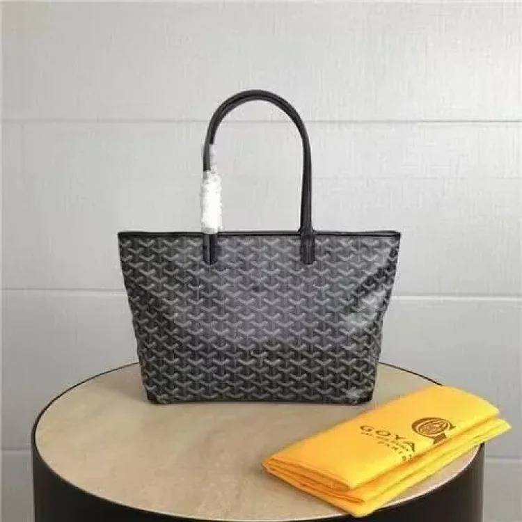 DX57 classic new shopping bag zipper canvas bag image 2