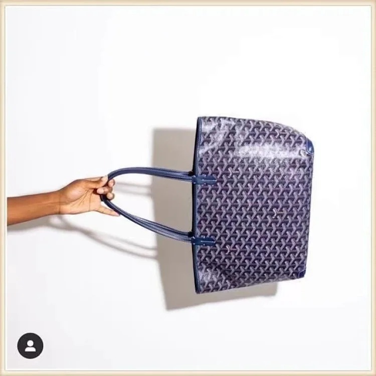 DX57 classic new shopping bag zipper canvas bag image 4