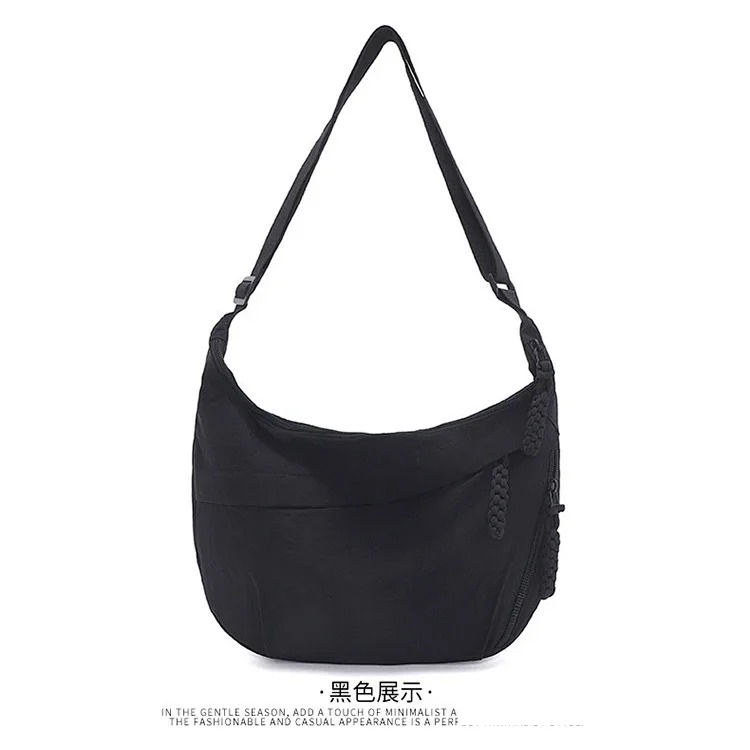 Crossbody dumpling bag women's new lightweight casual fashion crossbody best-selling women's bag Korean niche commuter shoulder bag