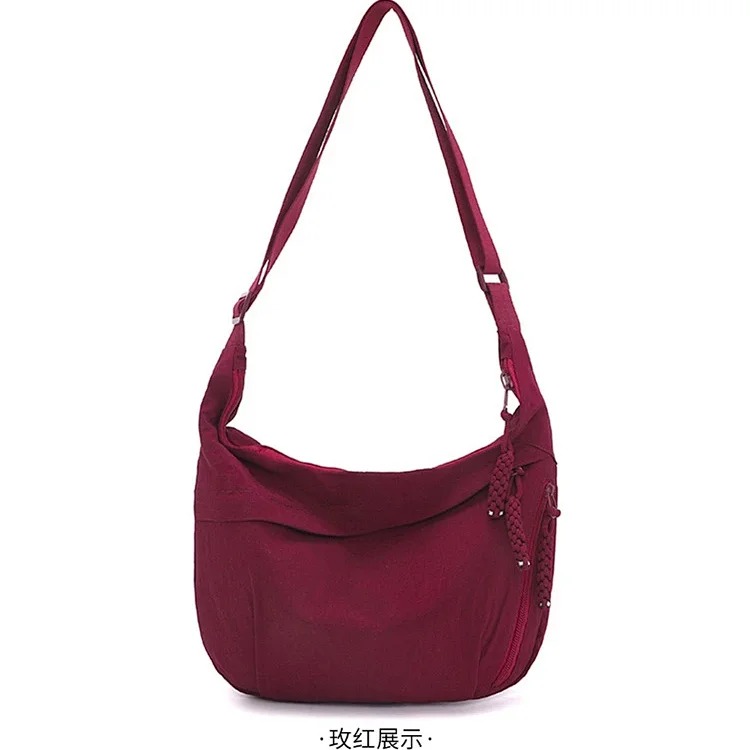 Crossbody dumpling bag women's new lightweight casual fashion crossbody best-selling women's bag Korean niche commuter shoulder bag
