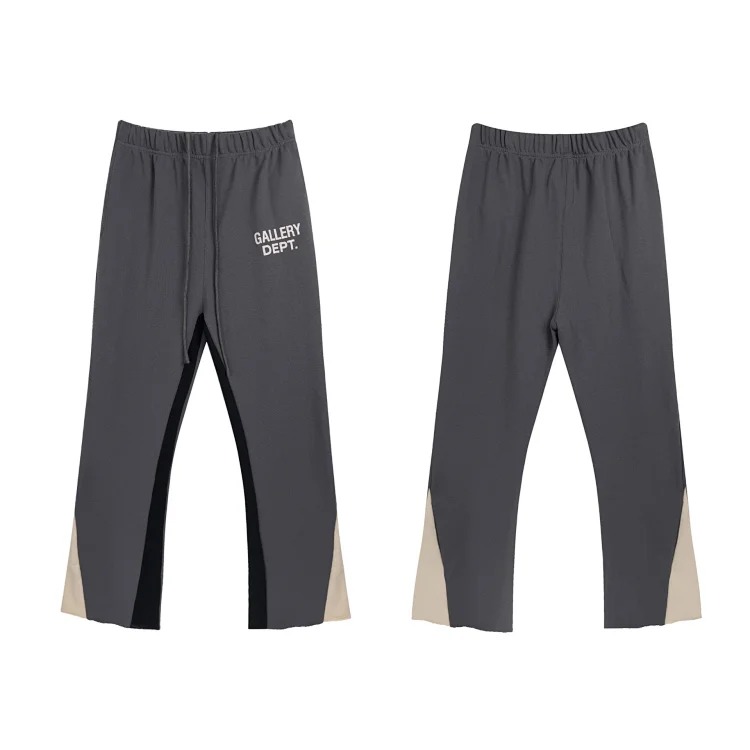 Dep hand-painted splash-ink stitching drawstring high street casual sweatpants