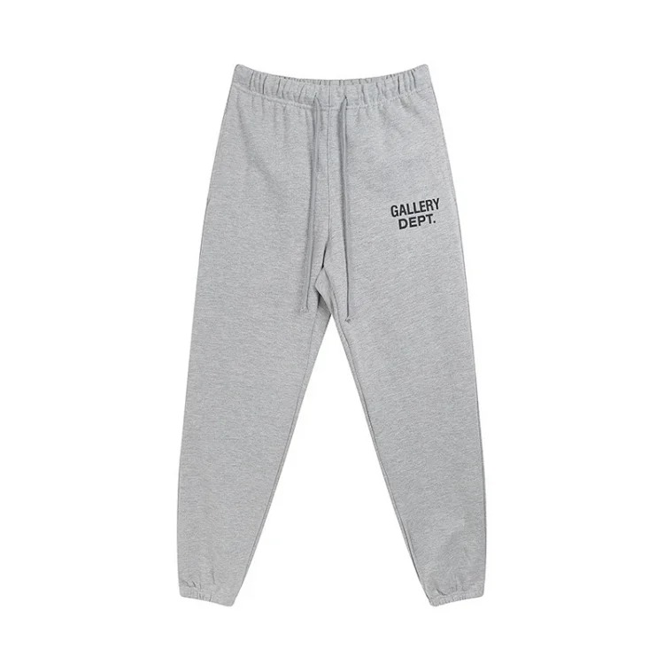 Dep hand-painted splash-ink stitching drawstring high street casual sweatpants