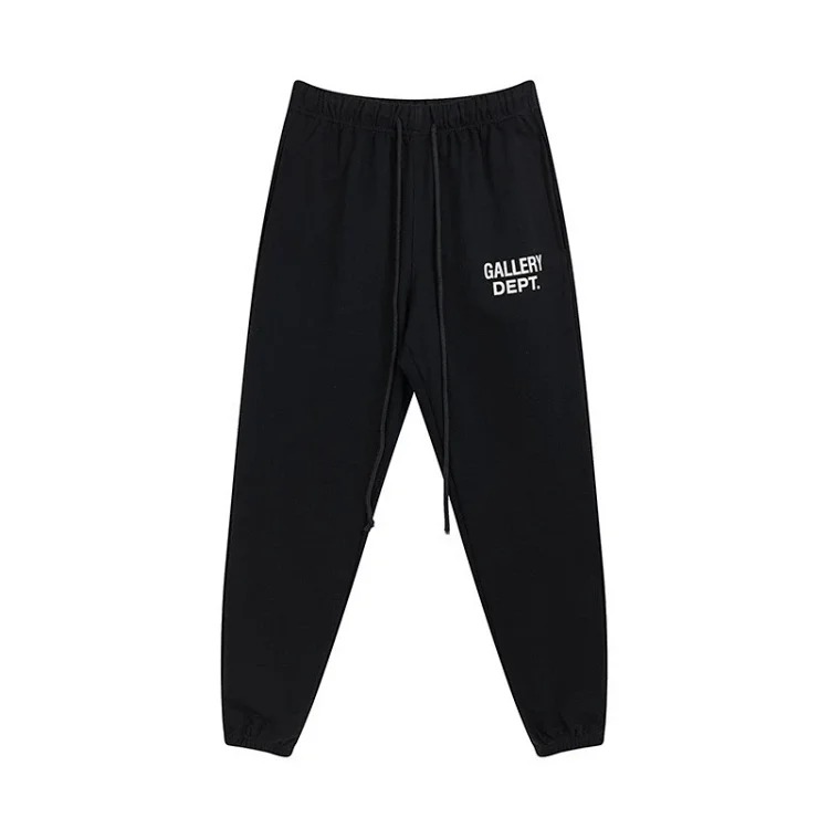 Dep hand-painted splash-ink stitching drawstring high street casual sweatpants