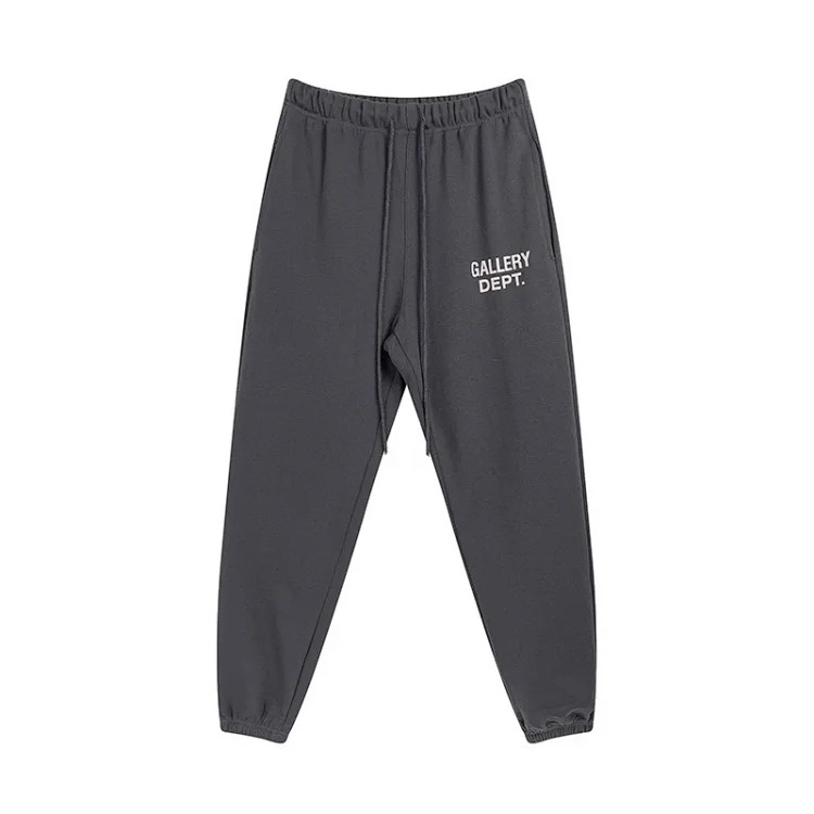 Dep hand-painted splash-ink stitching drawstring high street casual sweatpants