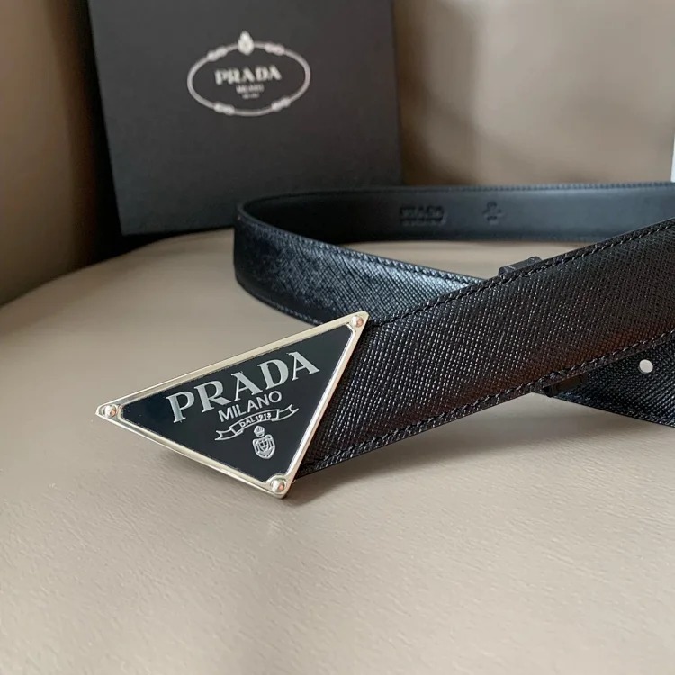 Prada Prd belt Saffiano first layer cowhide
