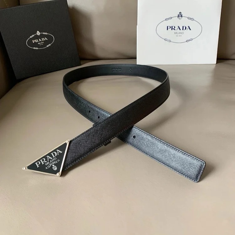 Prada Prd belt Saffiano first layer cowhide image 2