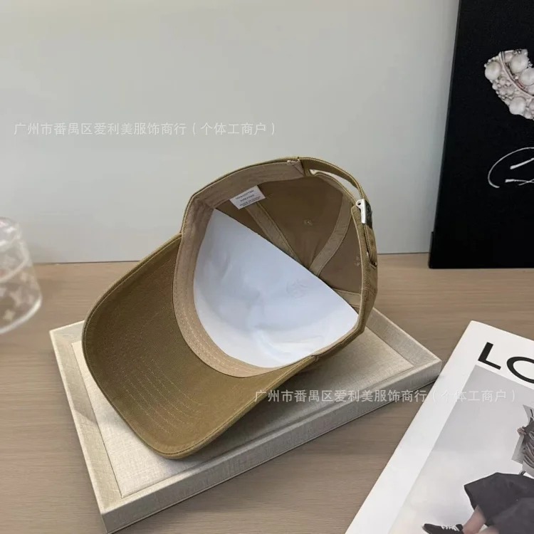Internet celebrity solid color baseball cap new large head circumference baseball cap deep top large wide brim letter embroidered peaked cap wholesale